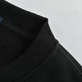 Louis Vuitton LV 25FW Cuff 1878 Crewneck Sweatshirt - Black